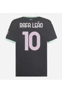 AC Milan Rafael Leao #10 Jalkapallovaatteet Kolmaspaita 2024-25 Lyhythihainen